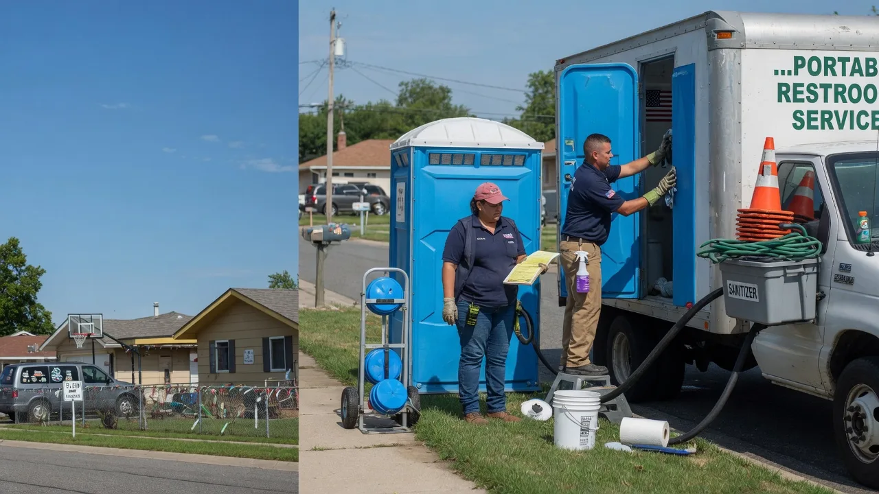 Portable Toilet Rental in Garland, ME near me
